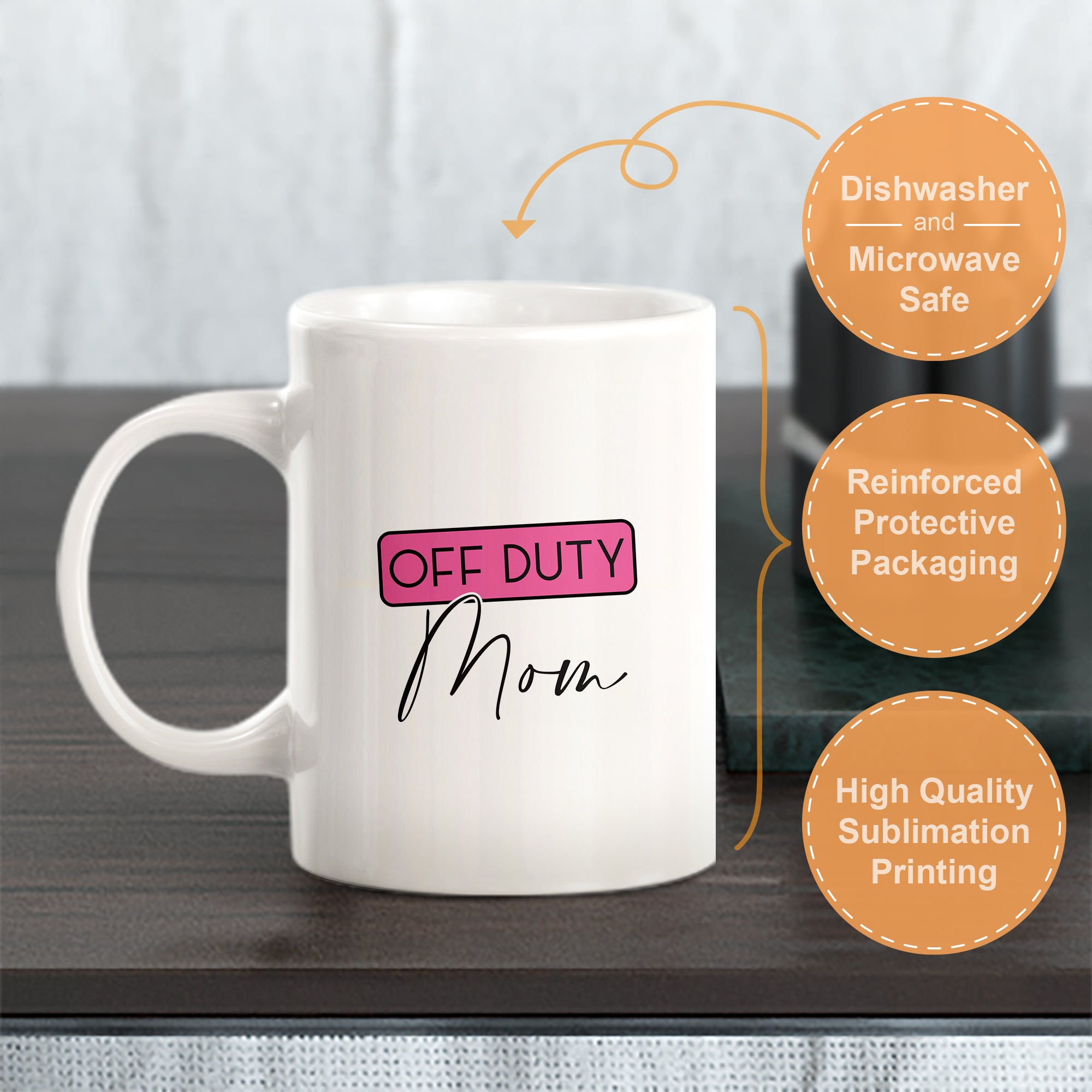 Off duty Mom Coffee Mug