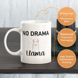 No Drama Llama Coffee Mug