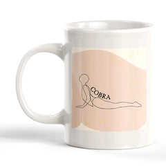 Cobra Pose Yoga Coffee Mug