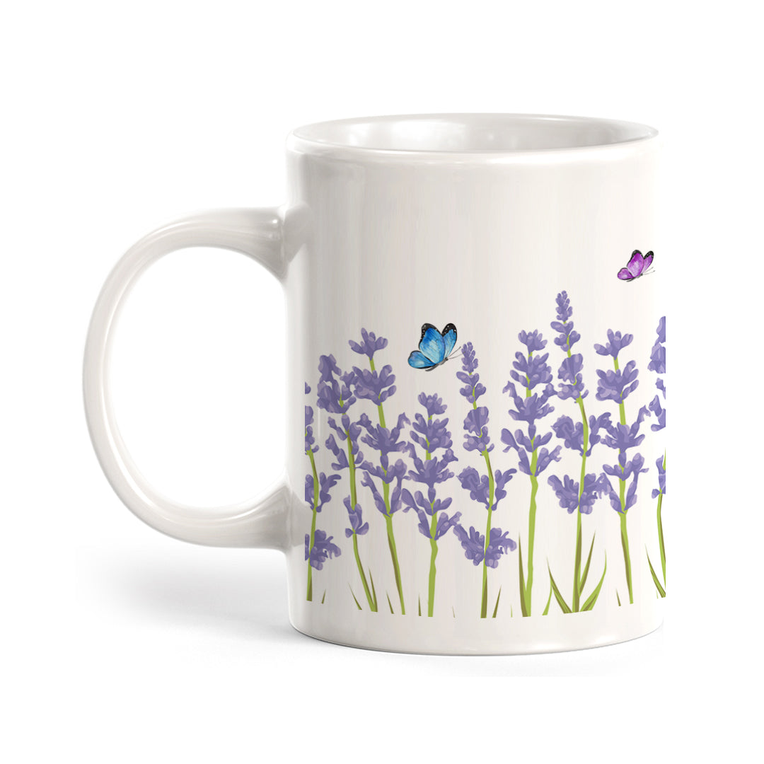 Lavender Coffee Mug