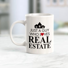 Just A Guy Who Loves Real Estate Coffee Mug