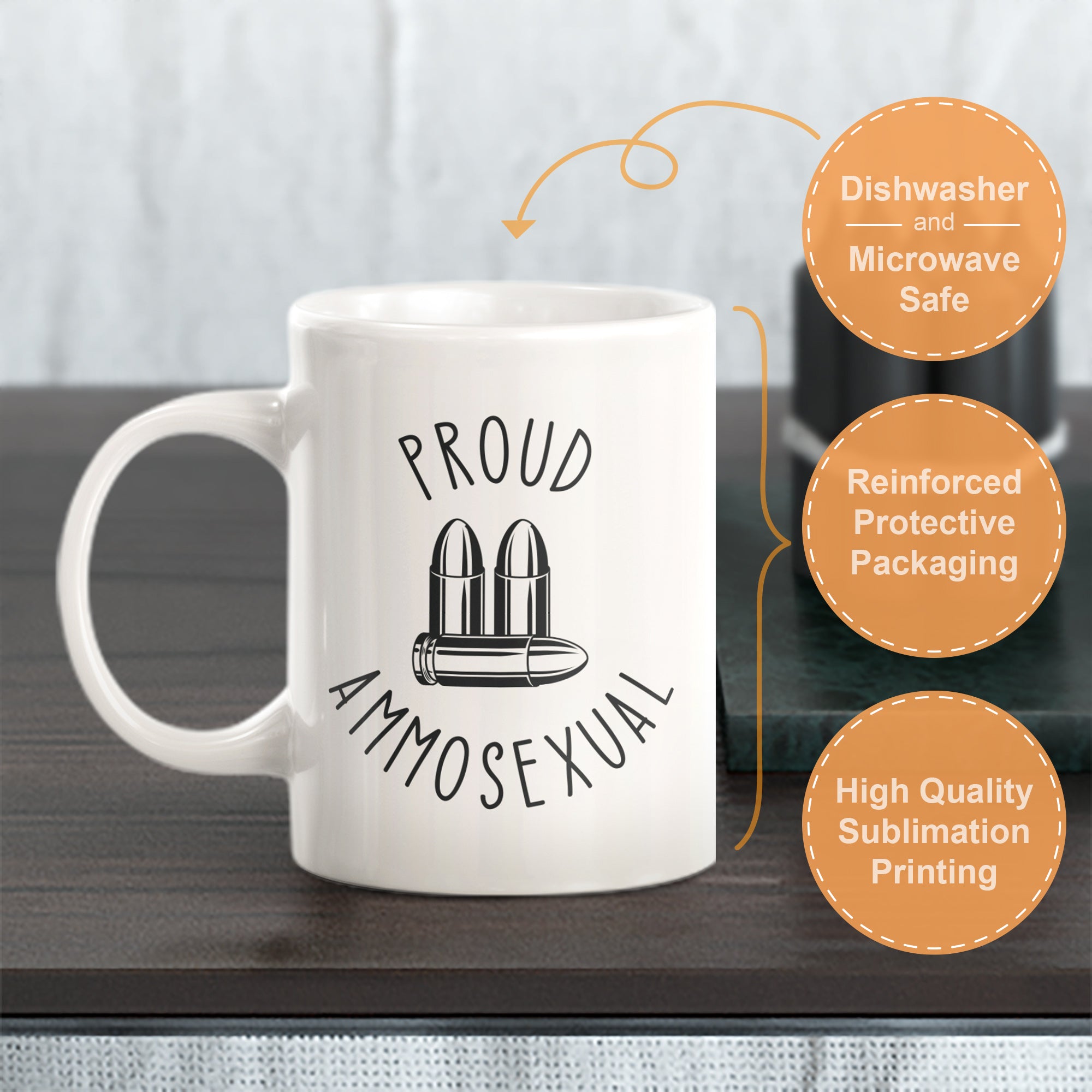 Proud Ammosexual Coffee Mug