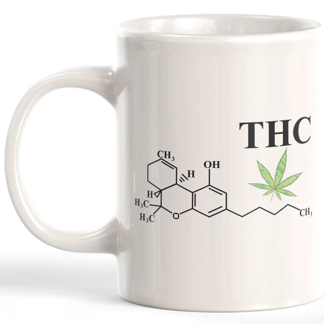 THC Molecule Coffee Mug