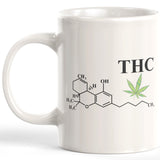 THC Molecule Coffee Mug
