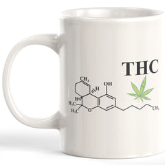 THC Molecule Coffee Mug