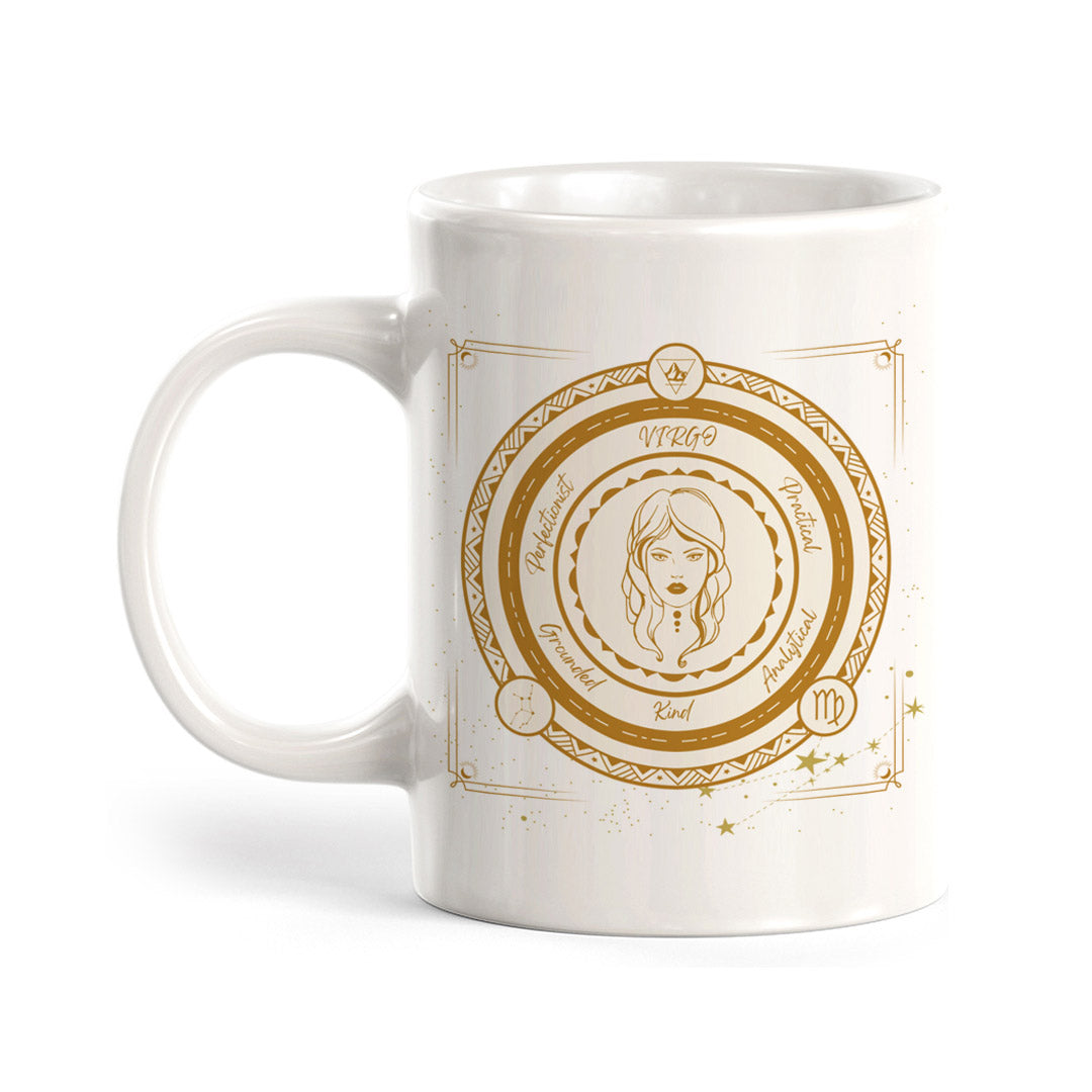 Virgo Zodiac Sign Coffee Mug