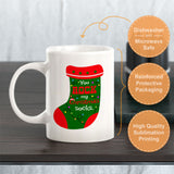 You Rock My Christmas Socks Christmas Coffee Mug