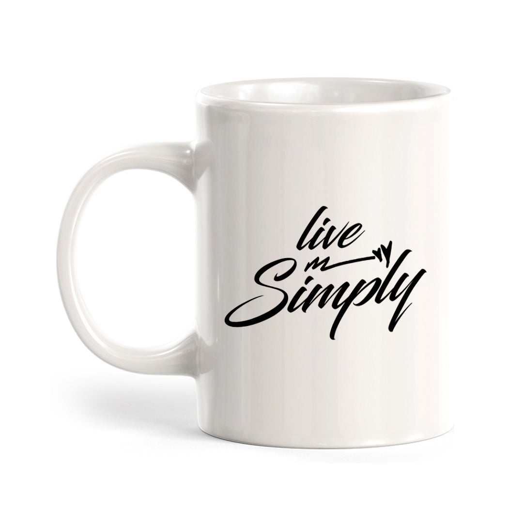 Live Simply Coffee Mug