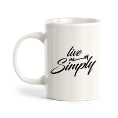 Live Simply Coffee Mug