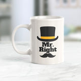 Mr. Right Coffee Mug