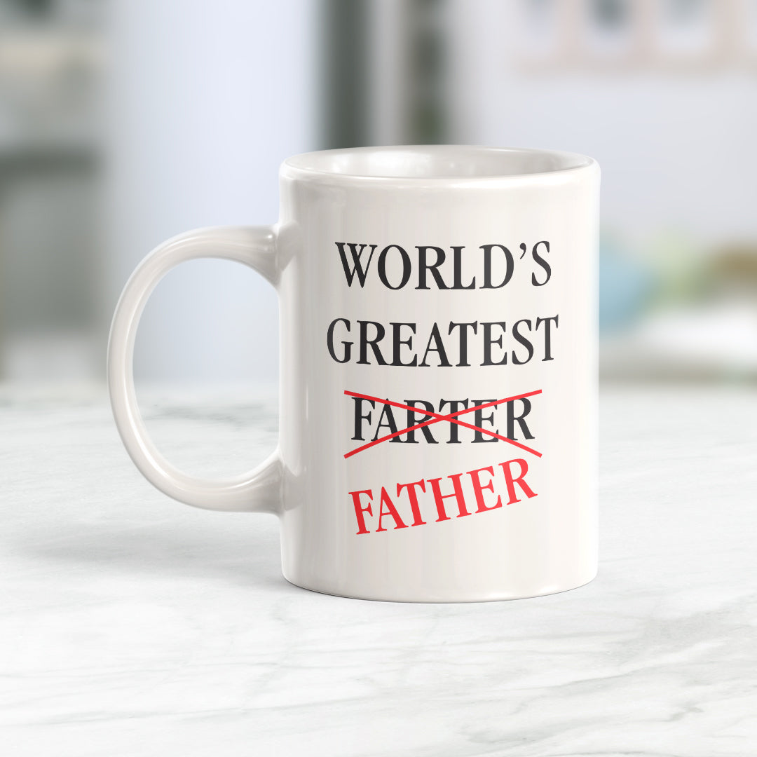 World's Greatest Farter Father Coffee Mug