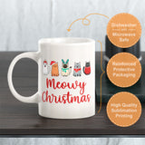 Meowy Christmas Coffee Mug