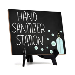 Signs ByLITA Hand Sanitizer Station, Hygiene Sign, 6" x 8"