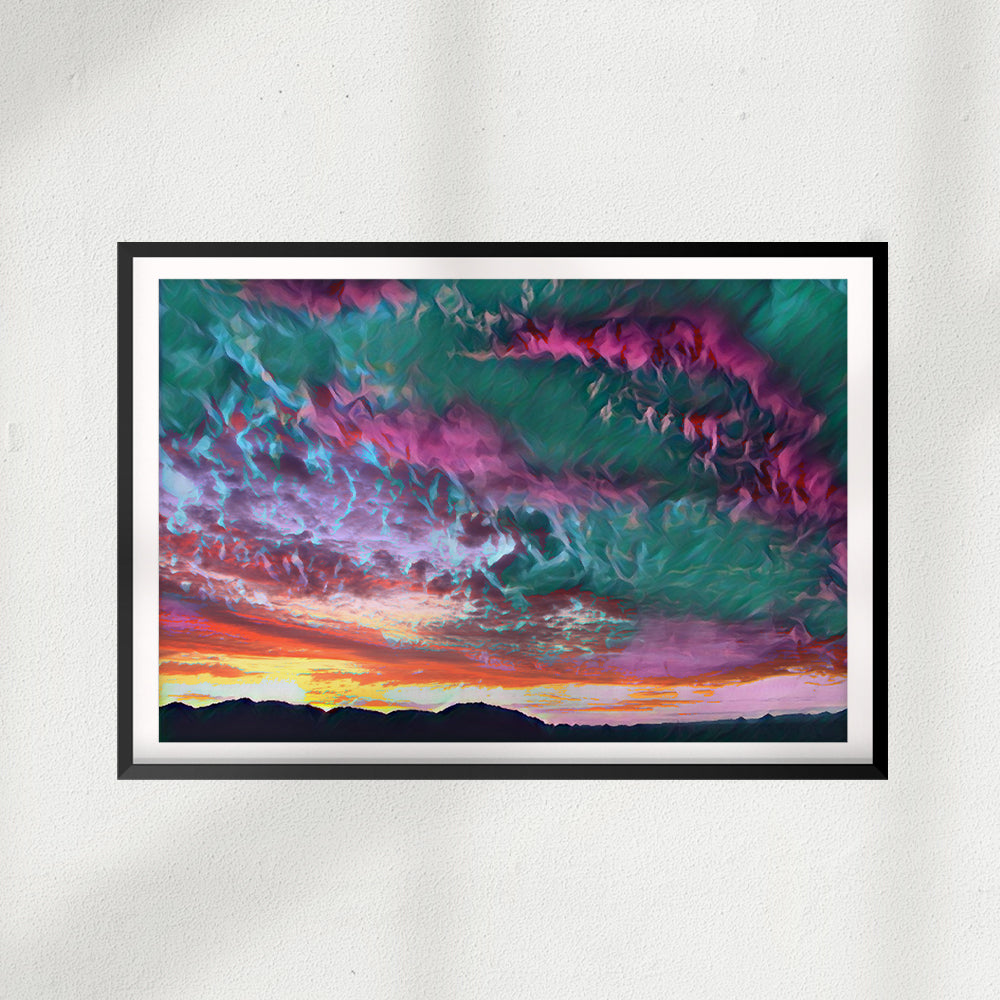 Sky & Cloud UNFRAMED Print Nature Wall Art