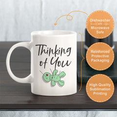 Thinking of You, Dark Humor Coffee Mug