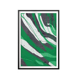 Nordic Marble Abstract 1 UNFRAMED Print Abstract Wall Art