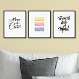 Party Wall Art UNFRAMED Print (3 Pack)