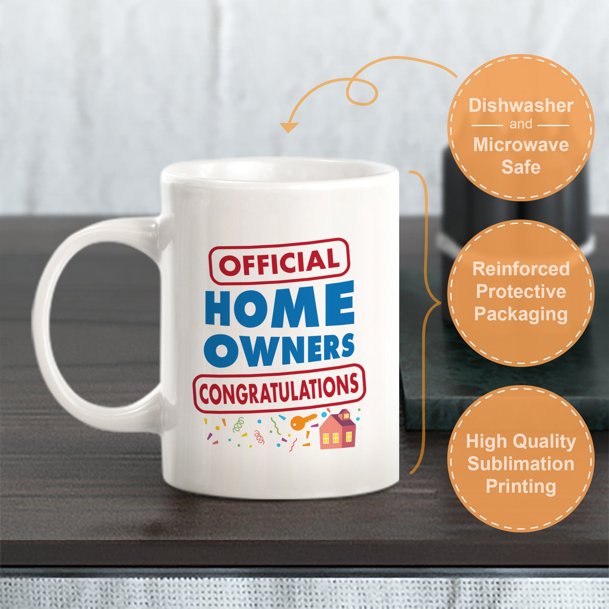 Official Home Owners. Congratulations Coffee Mug