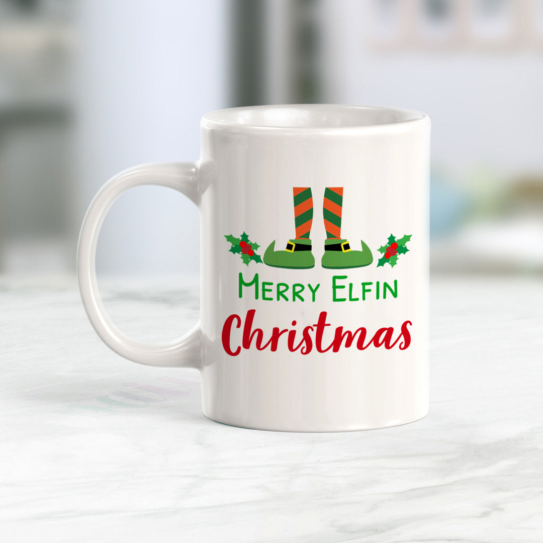 Merry Elfin Christmas Coffee Mug