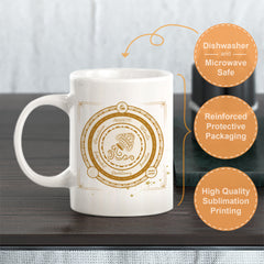 Aquarius Zodiac Sign Coffee Mug