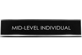 Mid-Level Individual Novelty Desk Sign