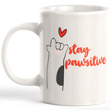Stay Pawsitive Coffee Mug