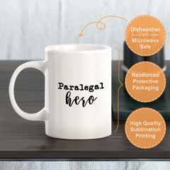 Paralegal Hero Cursive Coffee Mug