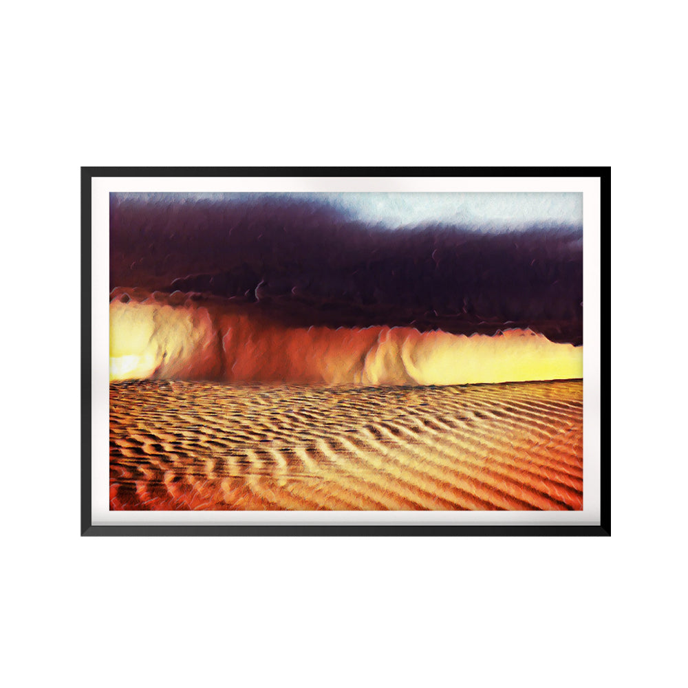 Desert Storm UNFRAMED Print Nature Wall Art