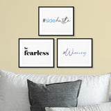 Hustle Wall Art UNFRAMED Print (3 Pack)