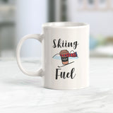 Skiing Fuel, Novelty Coffee Mug Drinkware Gift