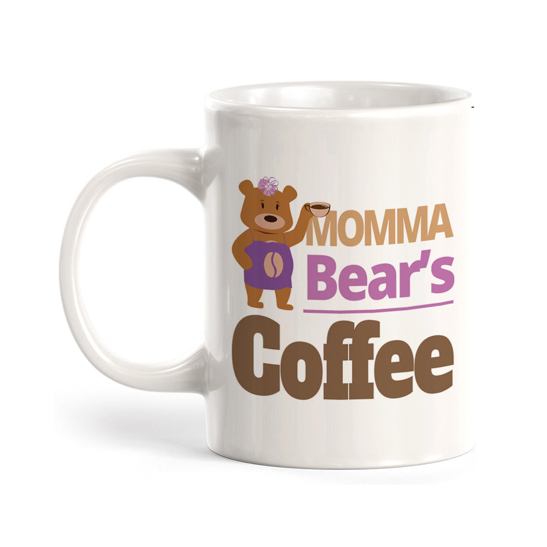 Momma Bear's Coffee, Novelty Coffee Mug Drinkware Gift