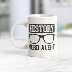 History Nerd Alert Coffee Mug