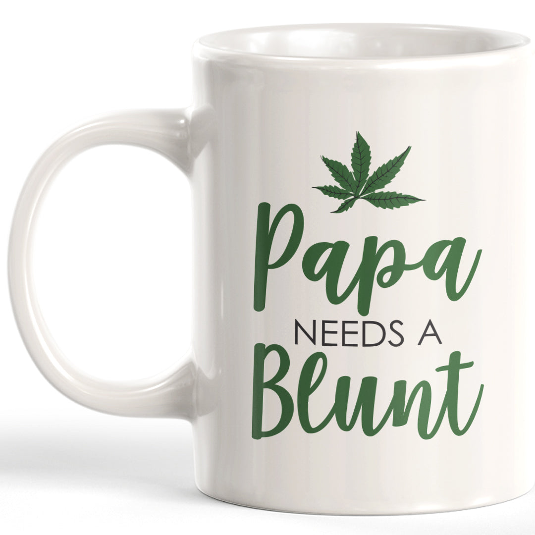 Papa Needs A Blunt Coffee Mug