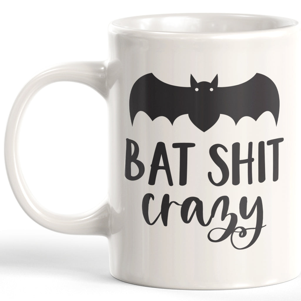 Bat Shit Crazy Coffee Mug – Designs ByLITA