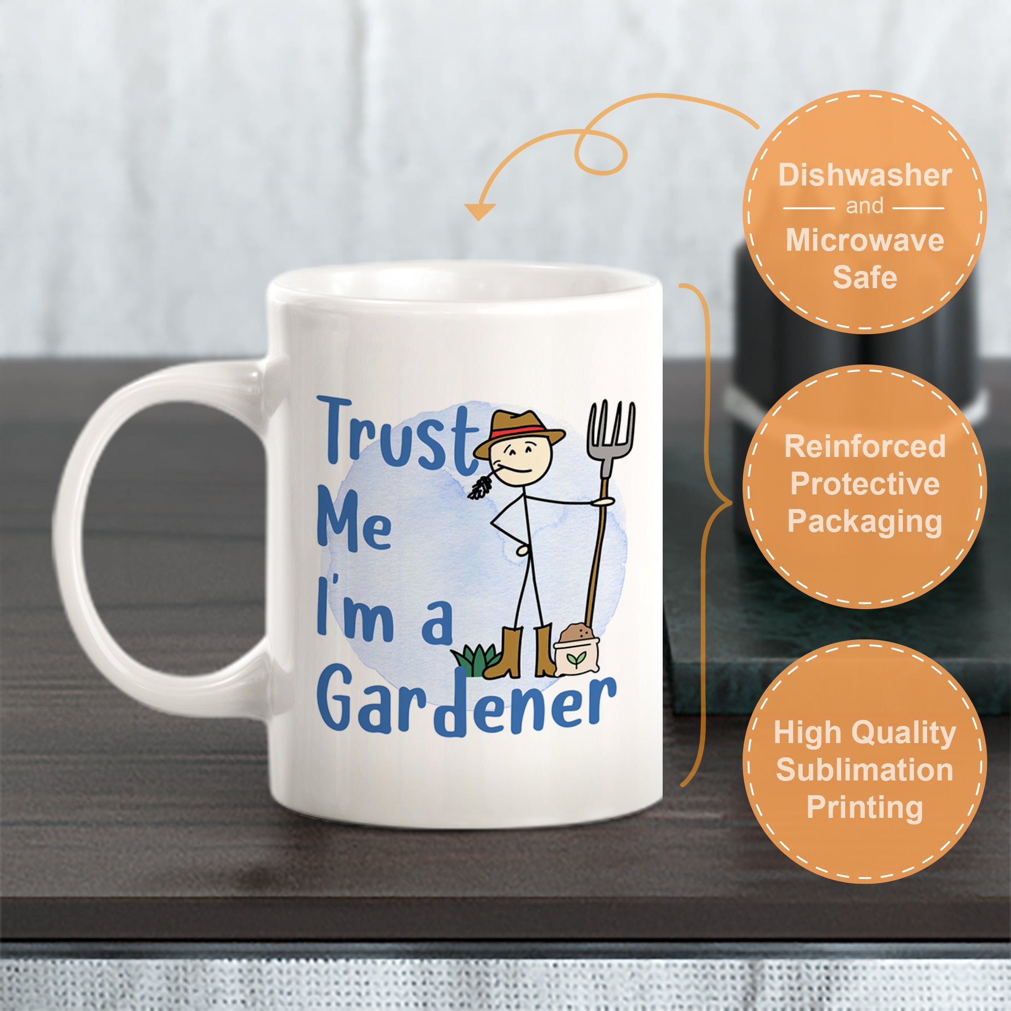 Trust me, I'm a Gardener Coffee Mug