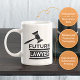 Future Lawyer Gavel Coffee Mug