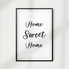 Home Sweet Home UNFRAMED Print Home Decor Wall Art