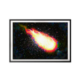 Meteors UNFRAMED Print Space Wall Art