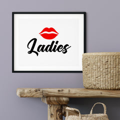 Ladies UNFRAMED Print Business & Events Decor Wall Art