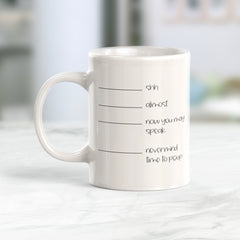 Shh Almost Now You May Speak Nevermind Time To Poop Coffee Mug