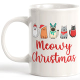 Meowy Christmas Coffee Mug