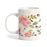 Roses Watercolor Coffee Mug