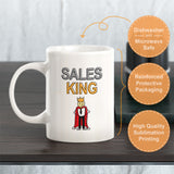 Sales King Stick People Design Coffee Mug