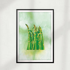 Asparagus Watercolor UNFRAMED Print Fruit Wall Art