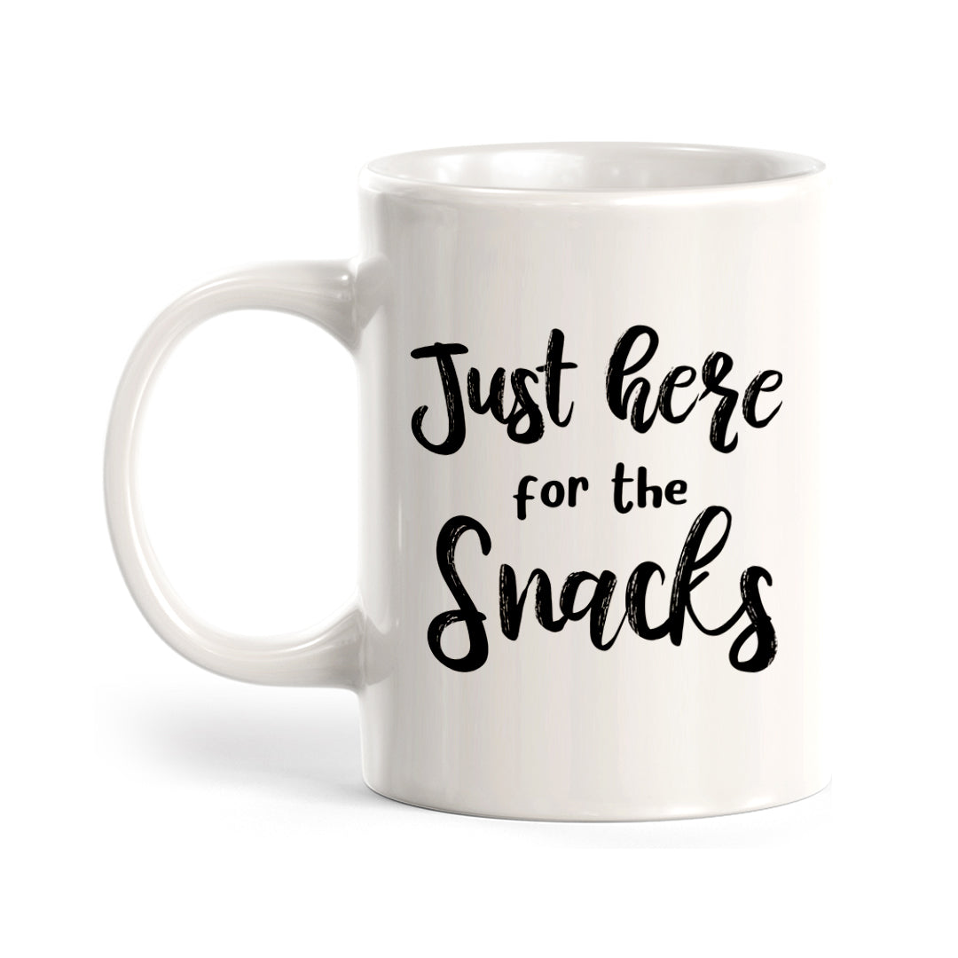 Just Here For The Snacks Coffee Mug