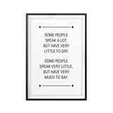 Inspiration For Introverts UNFRAMED Print Quote Wall Art