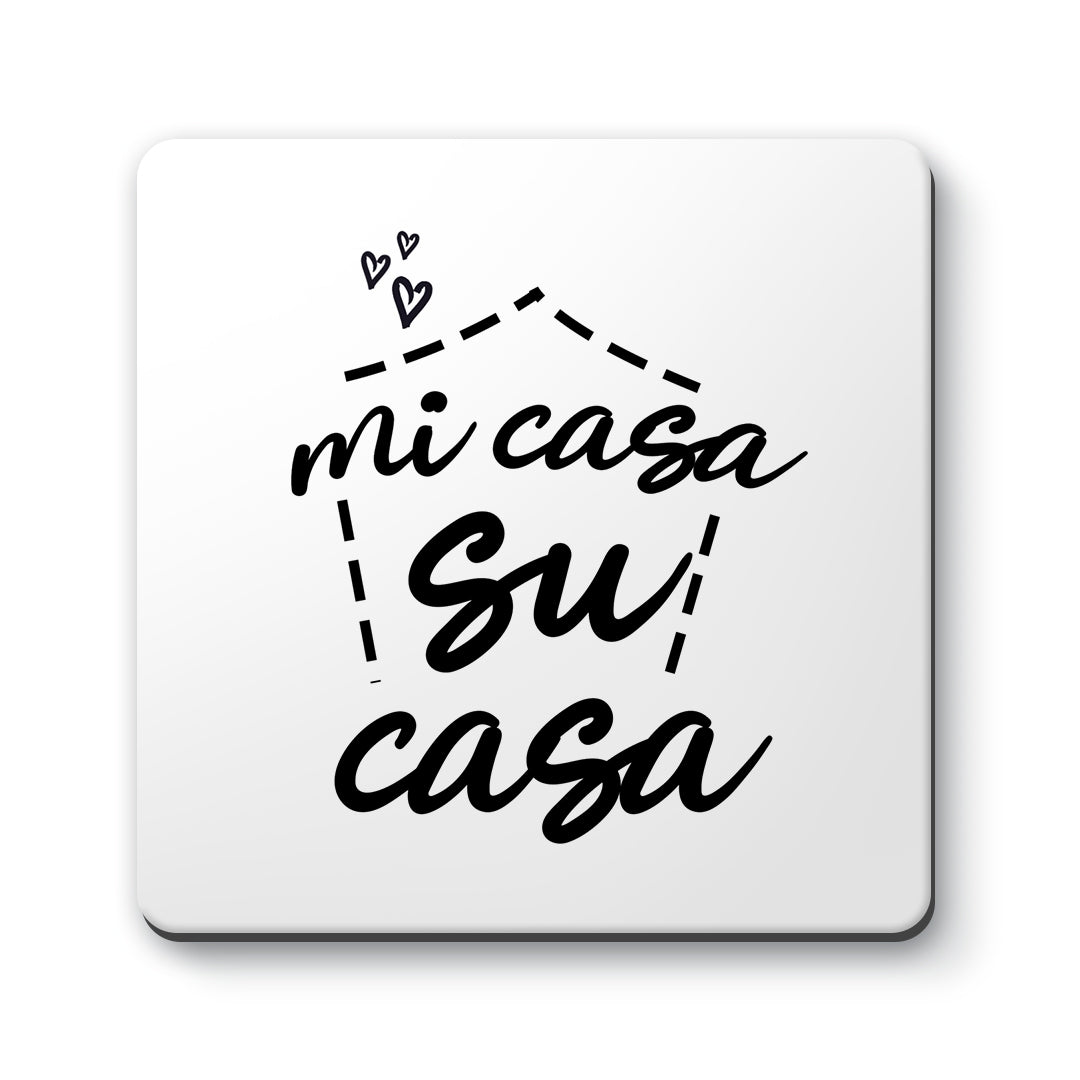 Mi Casa Su Casa Designs ByLITA Funny Coasters
