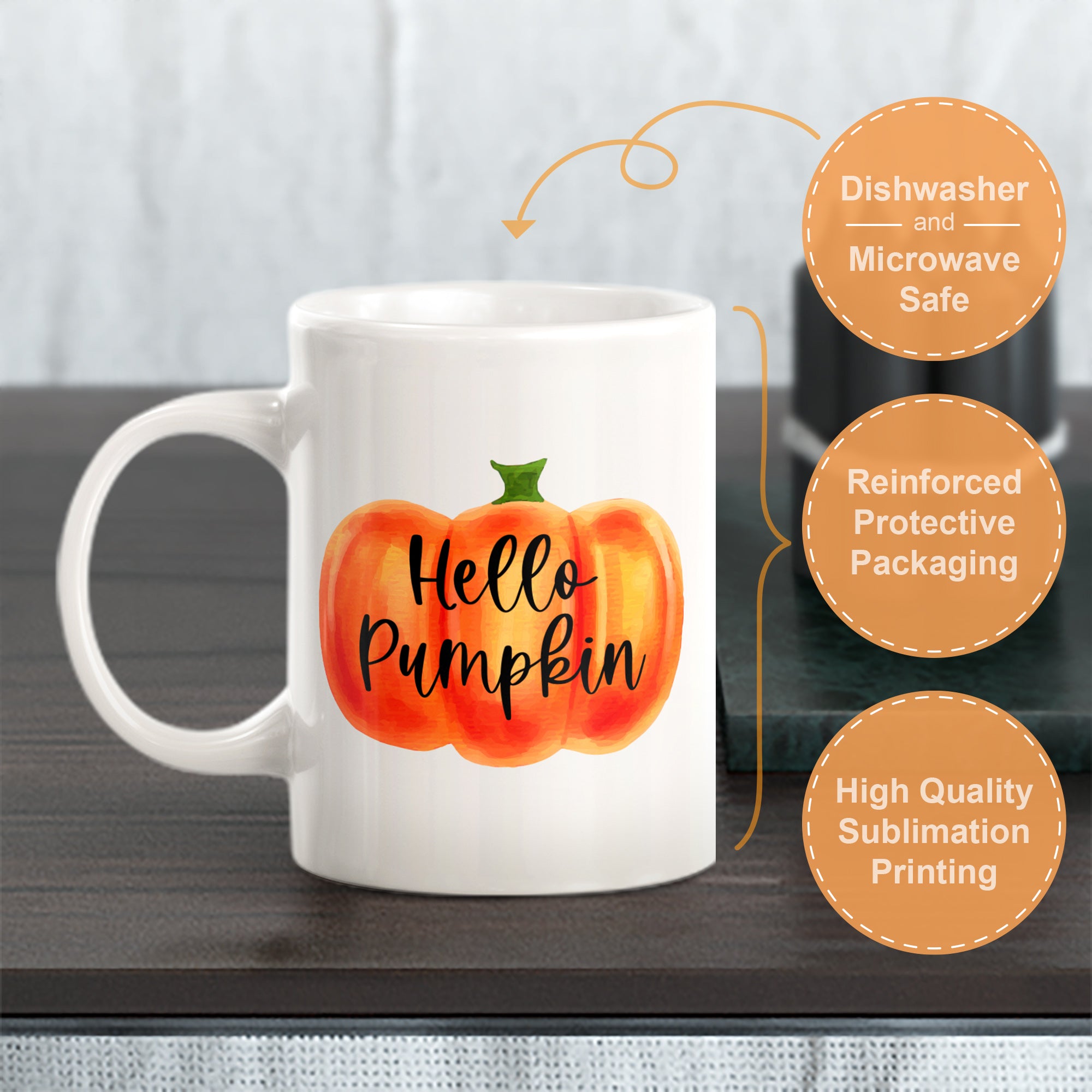 Hello Pumpkin Coffee Mug