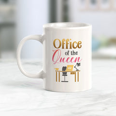 Office of the Queen, Novelty Coffee Mug Drinkware Gift