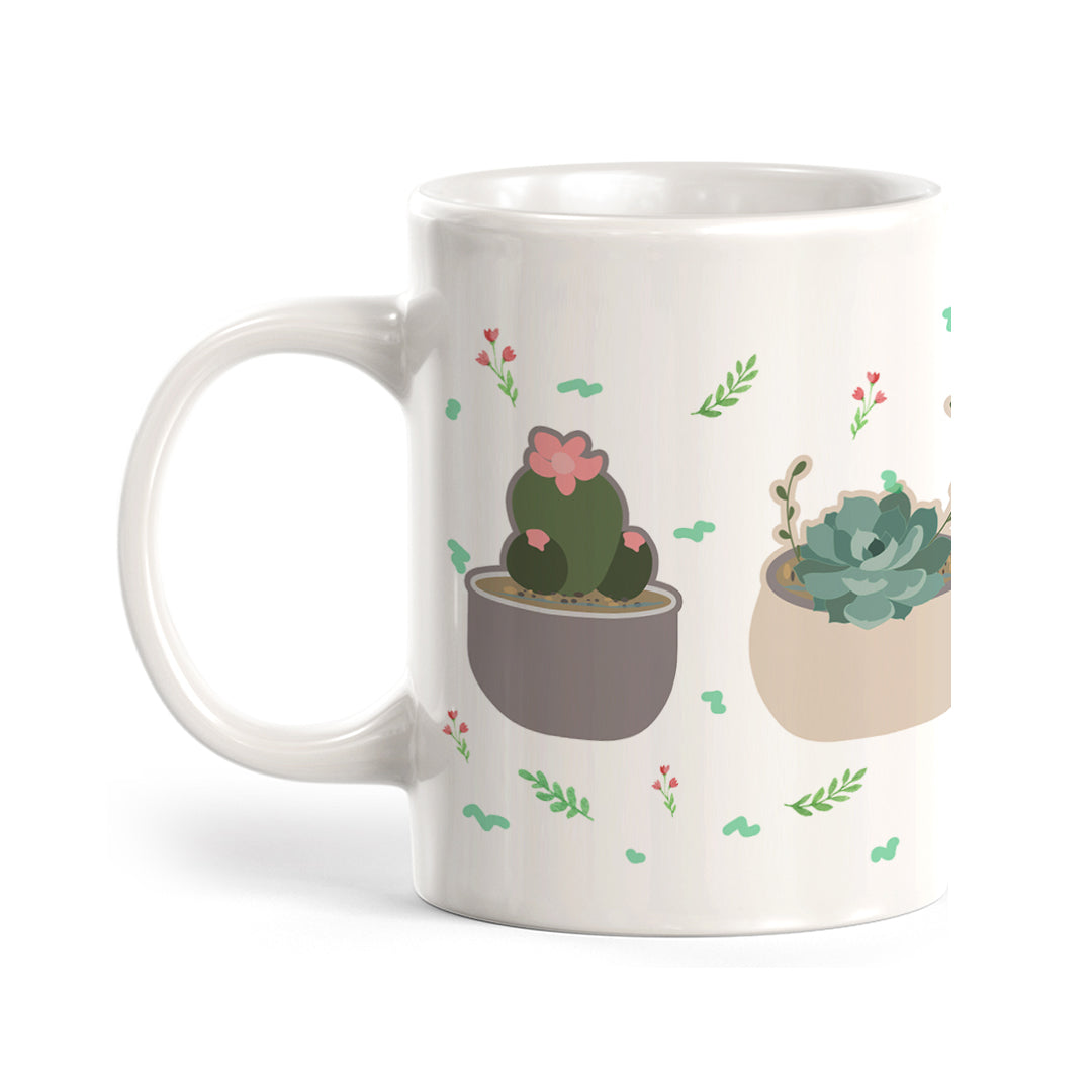 Succulents Coffee Mug